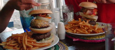These were the best darn burgers in the world!